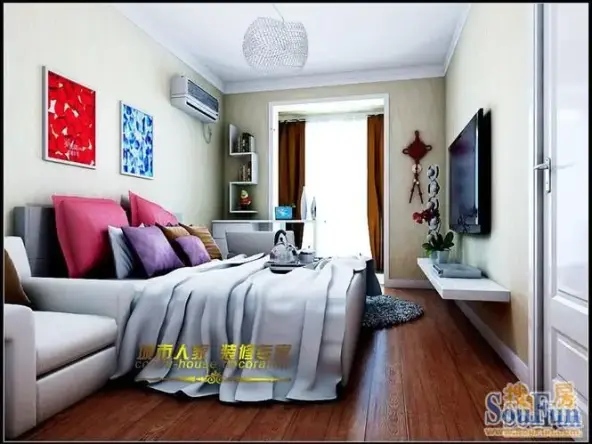 99平方米房屋装修效果图 592x444c.jpg