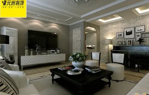 三室两厅两卫装修效果图120平简约 480x306c.jpg