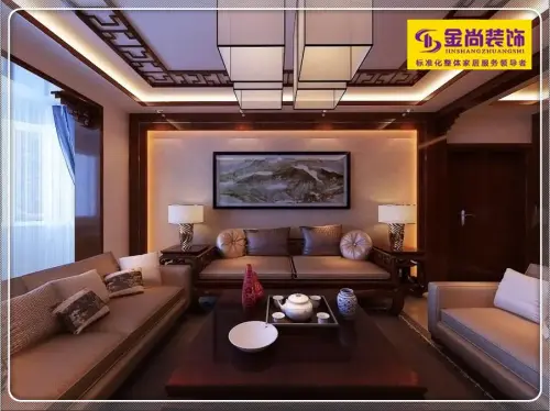锦绣泉城-中式古典-三居室图片