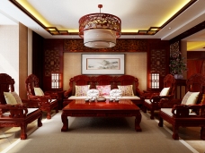 海棠家园-中式古典-四居室