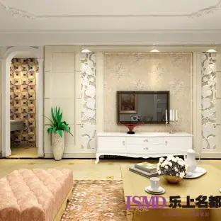 电视背景墙壁纸效果图