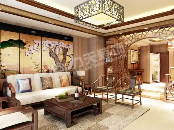 装修效果图新中式100平 592x444c.jpg