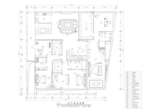 紫玉山庄-现代简约-别墅 喜欢 1 一层平面规划图  紫玉山庄-现代