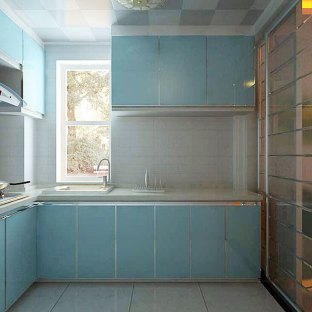 三居室厨房橱柜装修图片欣赏