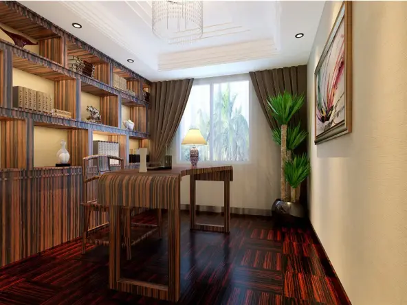 整体色彩简单的舒适