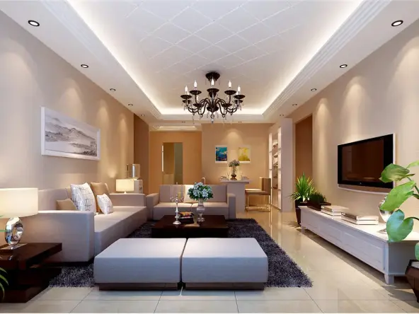 客厅使我们整个房间最突出的地方，也是我们的会客室