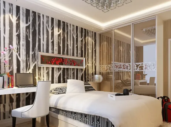 现代简约的设计风格，更显空间的宽敞、整洁