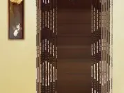 天猫正品 竹木珠帘 竹门帘 开放式门帘 中式隔断 玄关帘 送木上轨图片