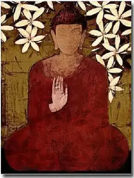 博艺佳油画 纯手绘油画 佛像画 客厅吉祥画 泰式画 佛教装饰油画
