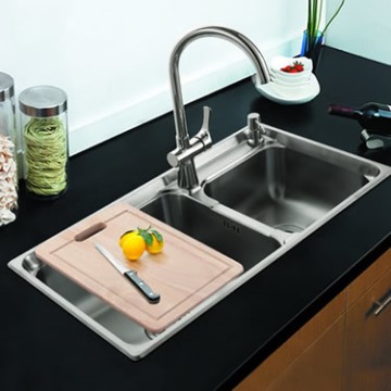 台上盆十大品牌 相关标签: 厨房洗菜盆双槽厨房304不锈钢水槽双槽双槽