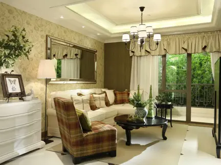 客厅装修效果图美式 432x324c.jpg