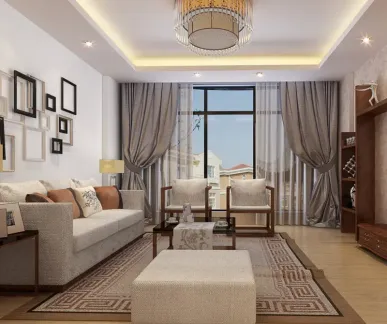 客厅温馨装修效果图 432x324c.jpg