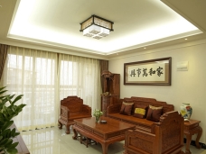 中式风格 红木经典 二居室