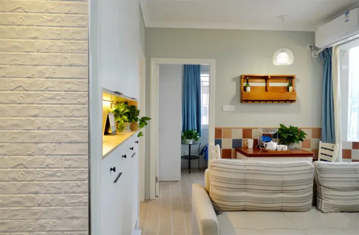 40平广州老房，没砸一面墙，1.8万装出通透复古小家！5个硬核“显大”诀窍分享