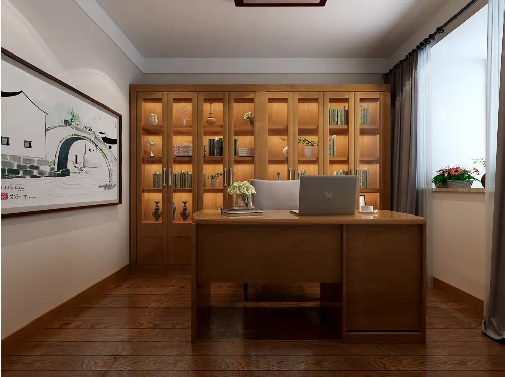 办公室 家居 设计 书房 装修 1000_746