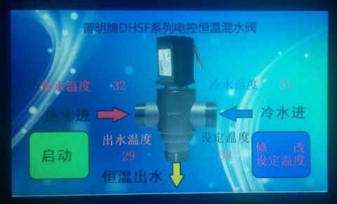 电控恒温混水阀