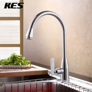 kes 厨房水龙头单冷 洗菜盆厨盆水槽专用 全铜陶瓷阀芯 k811