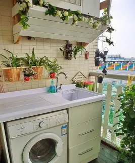 阳台装修效果图大全洗衣台 432x324c.jpg