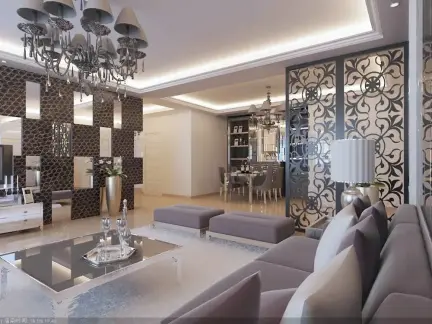 客厅装什么窗帘好看图片欣赏 432x324c.jpg