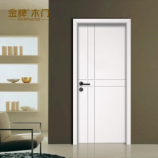 金牌 木门 室内门套装门实木卧室门 环保木门 简欧系列A-109 钢琴烤漆款【白色】