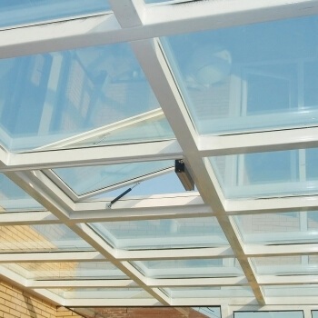 北京忠旺断桥铝钢结构阳光房 阳光房天窗电动天窗屋顶