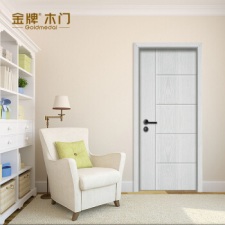 金牌 木门 室内复合烤漆实木门 卧室现代简约套装门 A-086 钢琴烤漆款【白色】