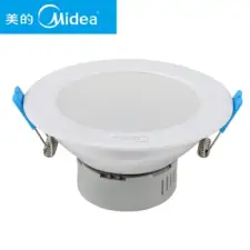 (Midea) ԼͲledǶʽ컨 2.54wƾţ۵ ɫ ů 4W׳ߴ7.0-8.5cm