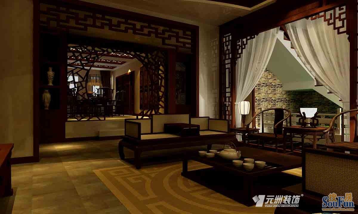恒大御景-中式古典-别墅