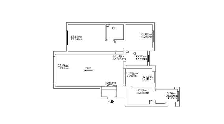 海富金棕榈-中式古典-三居室