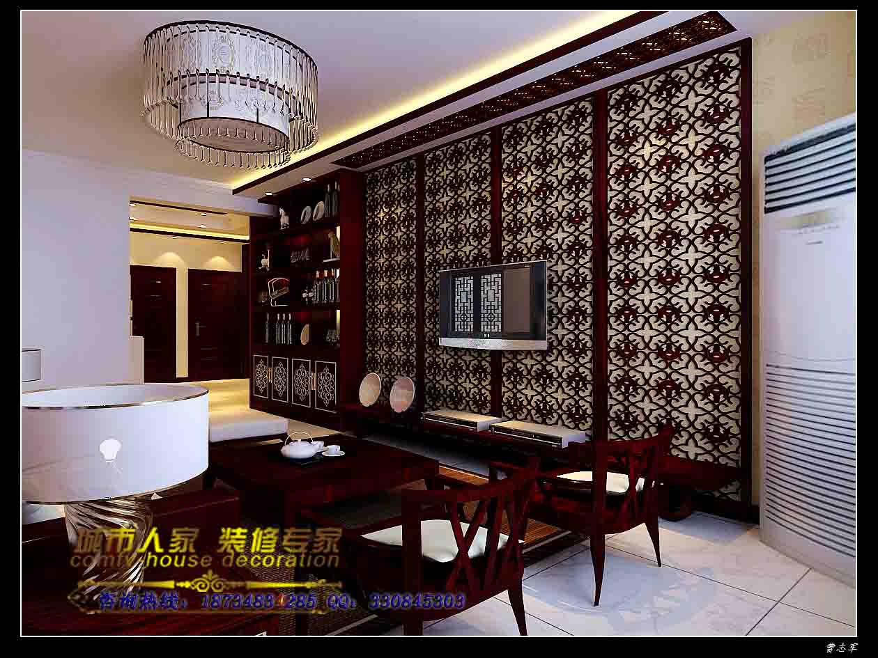 尚锦公寓-中式古典-三居室