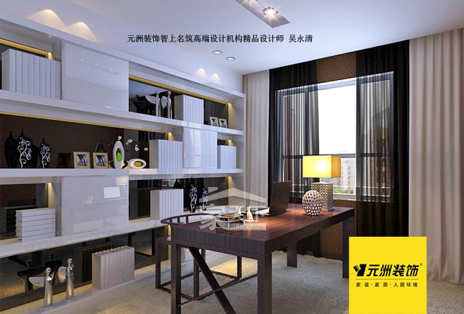 现代简约三居室141平米5万 北京城建 红木林装修案例 北京房天下家居装修网 