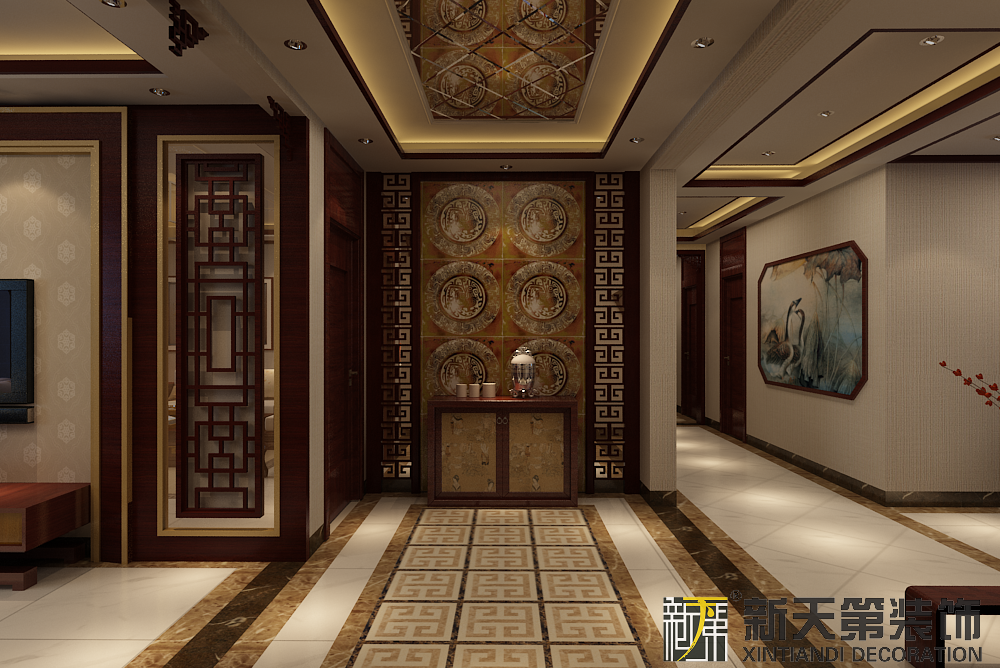 远见-中式古典-四居室