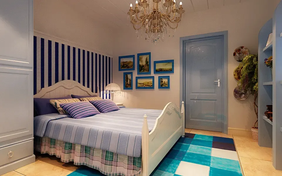 低预算地中海装修｜佛山老房改造花2万，蓝白拱形轻松拥有