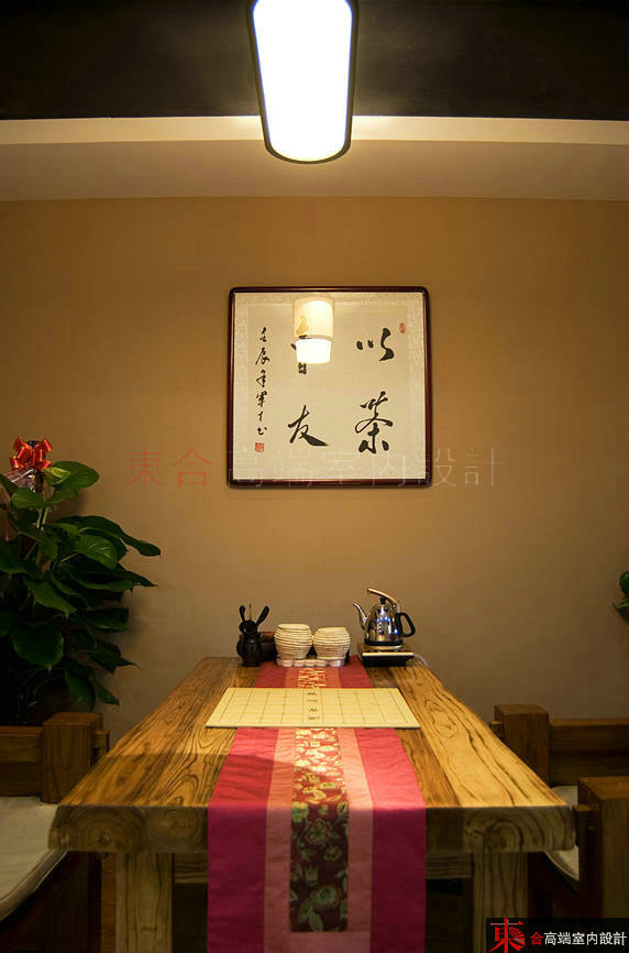 中式茶馆-中式古典-跃层