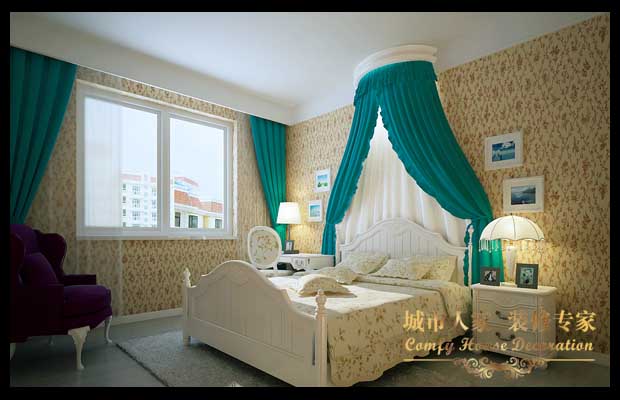 黄海明珠山庄-混合型风格-三居室
