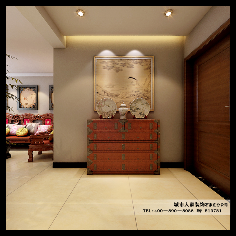 香木林-中式古典-四居室