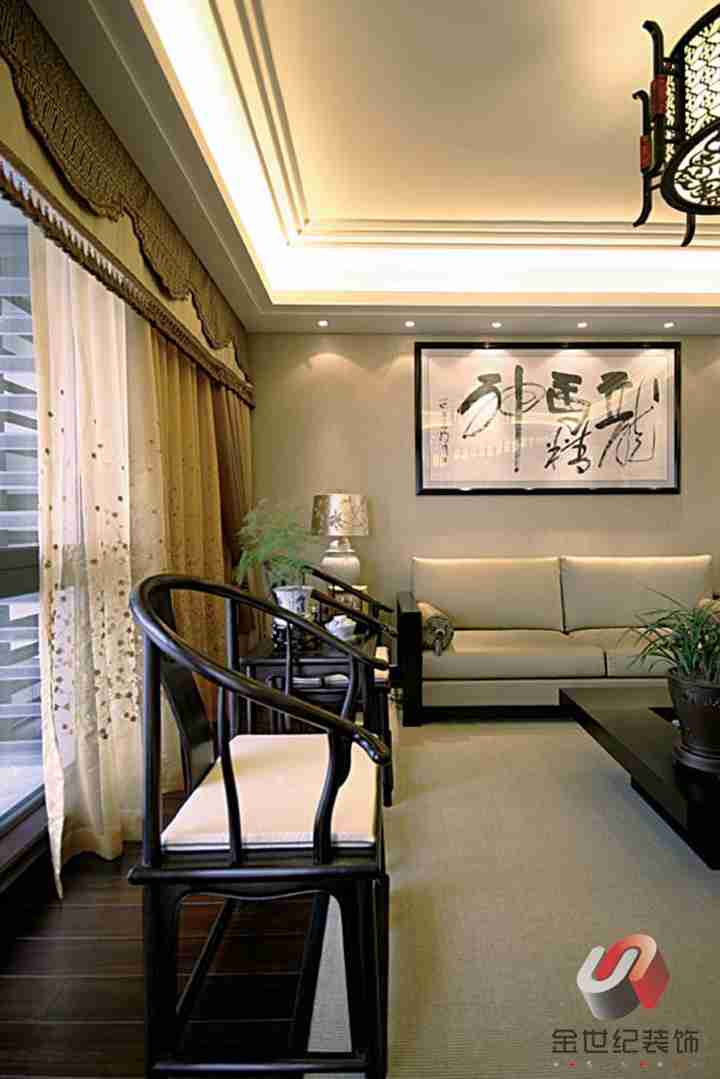 钻石湾-中式古典-四居室