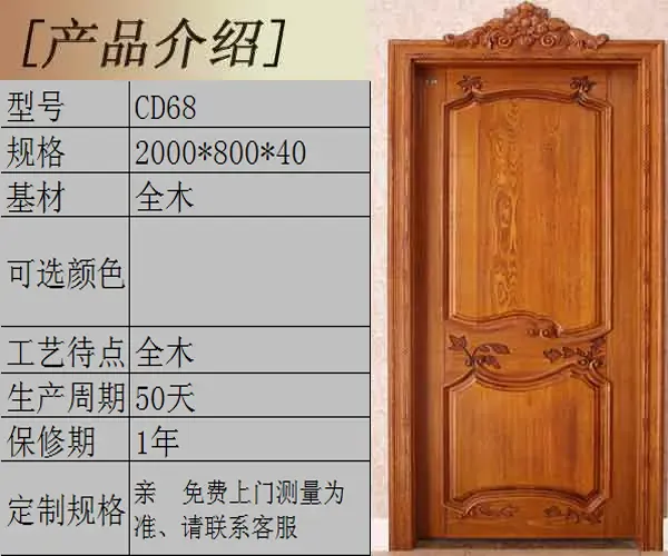 川王木门[cd68]全木门