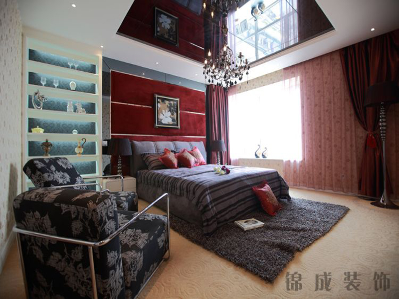 中海紫御观邸-混合型风格-四居室