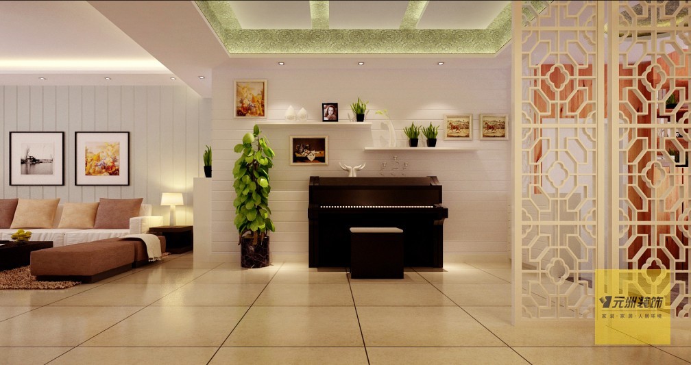 绿地世纪城·塞纳印象-混合型风格-四居室