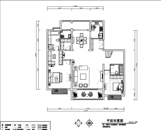 复地东山国际-新中式风格-五居室
