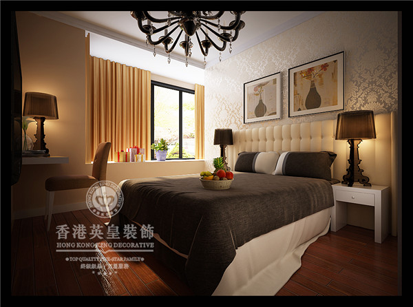 汉飞金沙国际-混合型风格-二居室