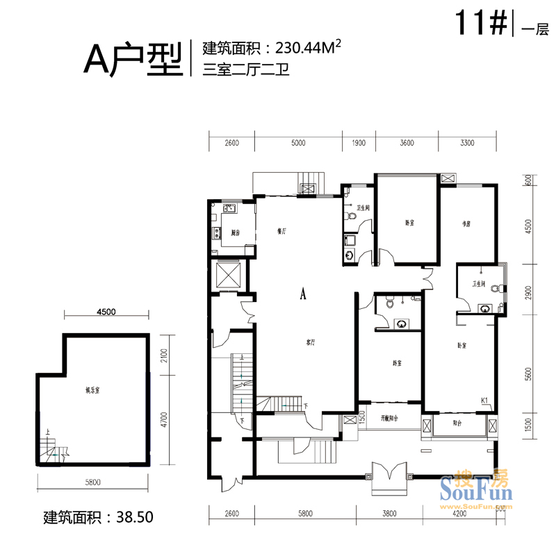 豪门府邸-新中式风格-四居室