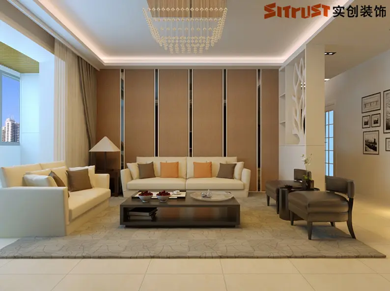 沙发背景墙装修设计实景图 008043682700.jpg