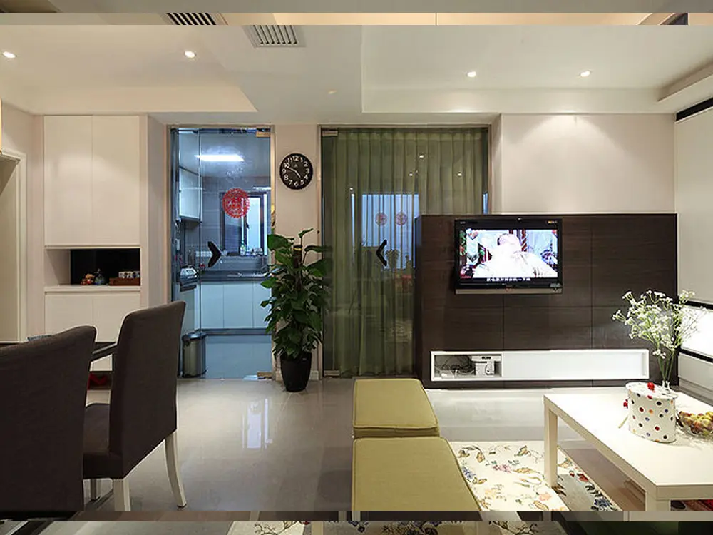 房子装修风格现代简约温馨10万元 004541417500.jpg