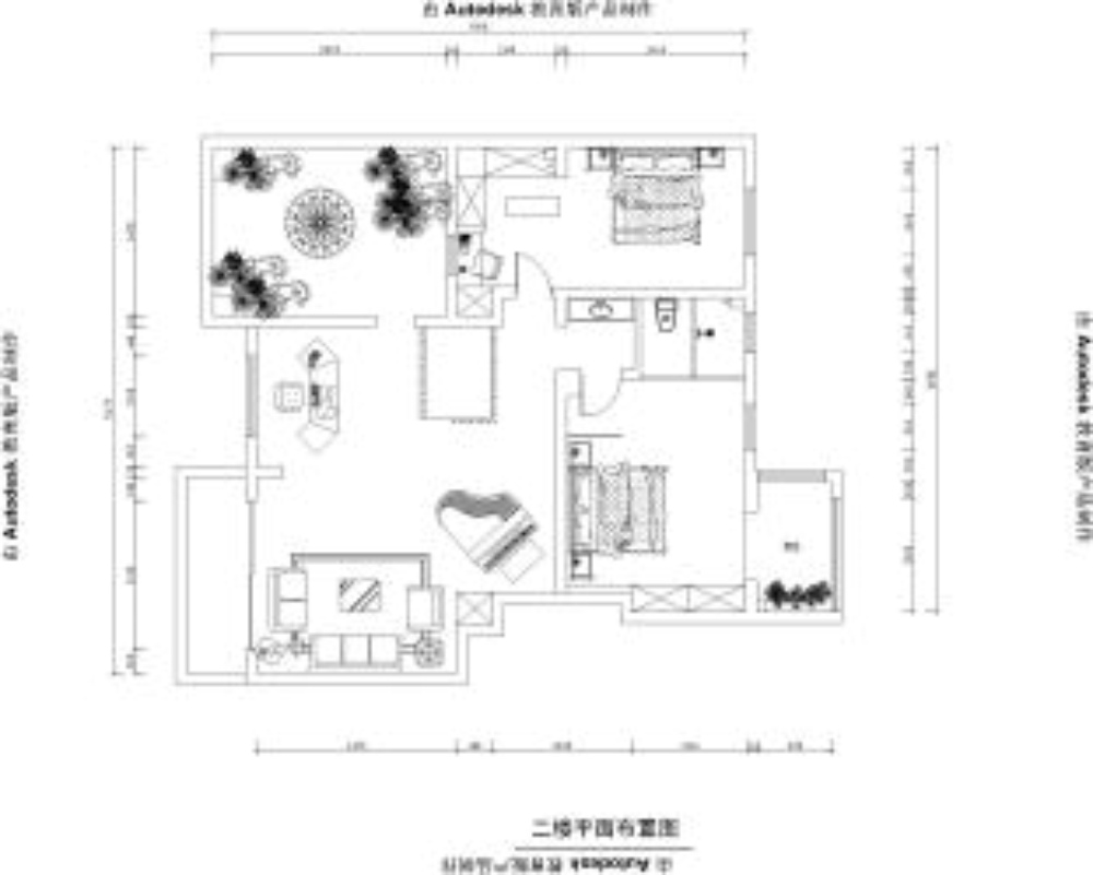 江南新城-欧式风格-三居室