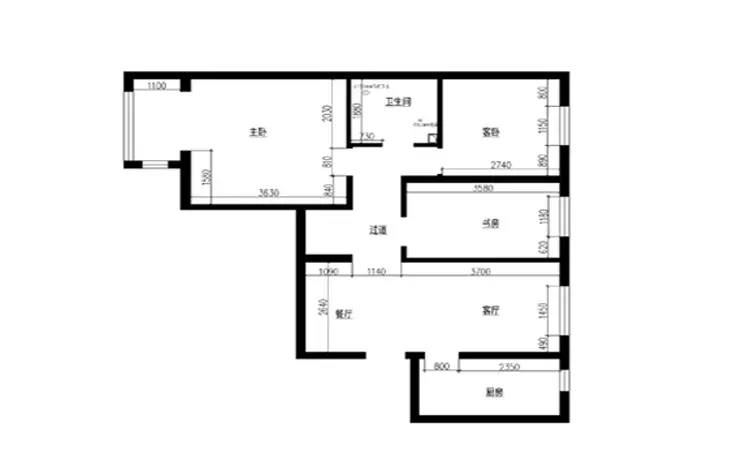 同馨家园-新古典风格-二居室