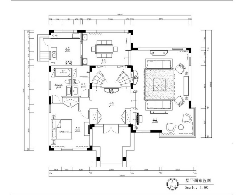 昌平280平米欧式温雅别墅