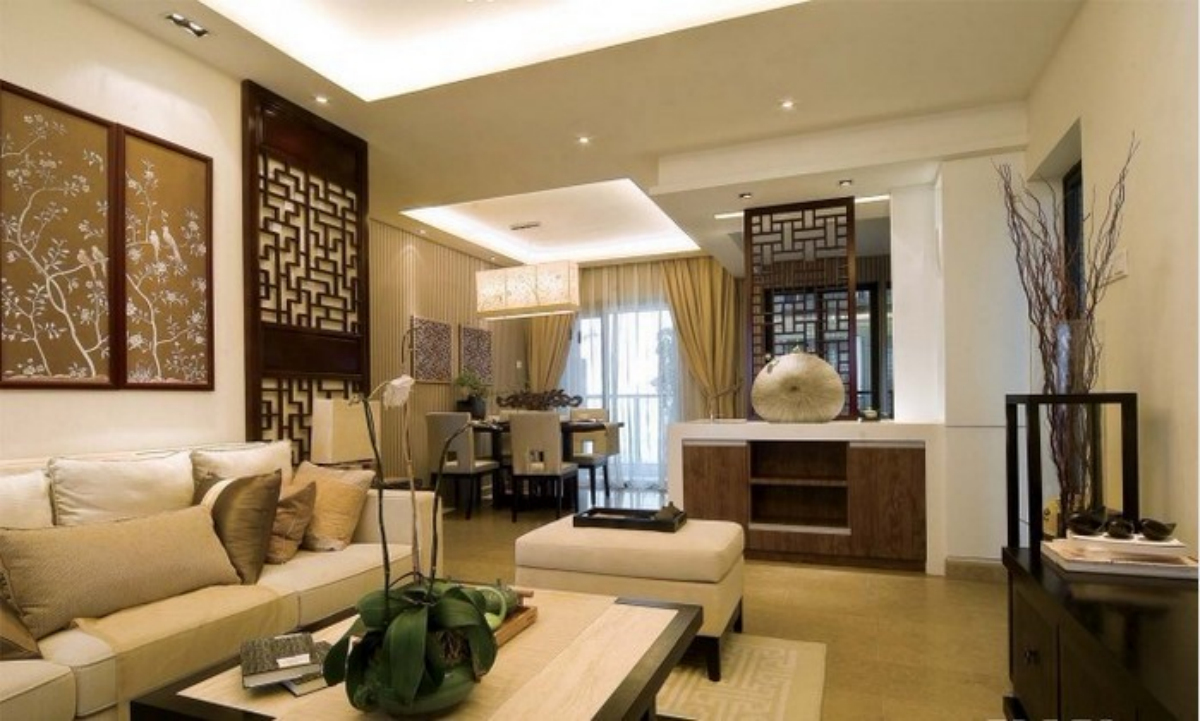 8万打造108平-三居室-中式古典装修案例