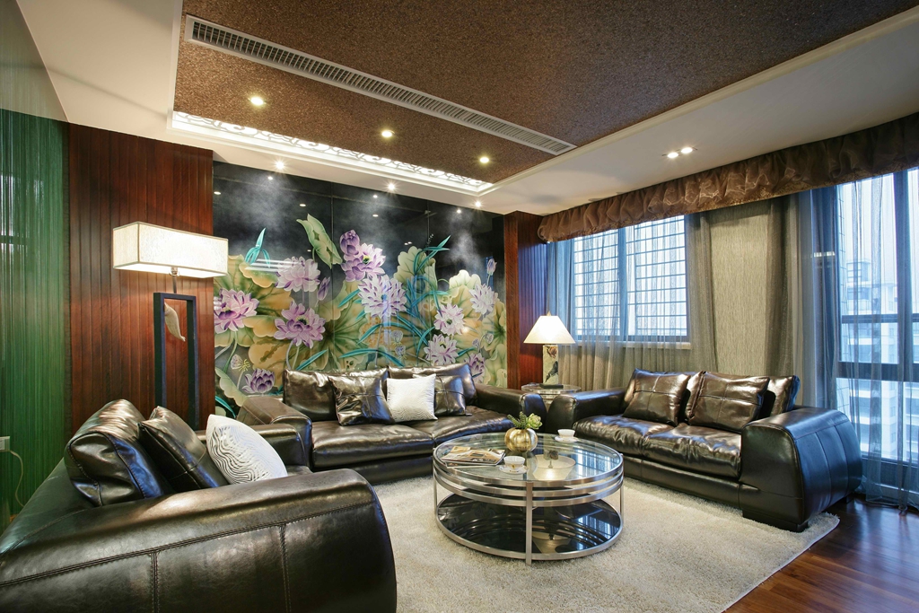 华润海中国—中式风格—三居室